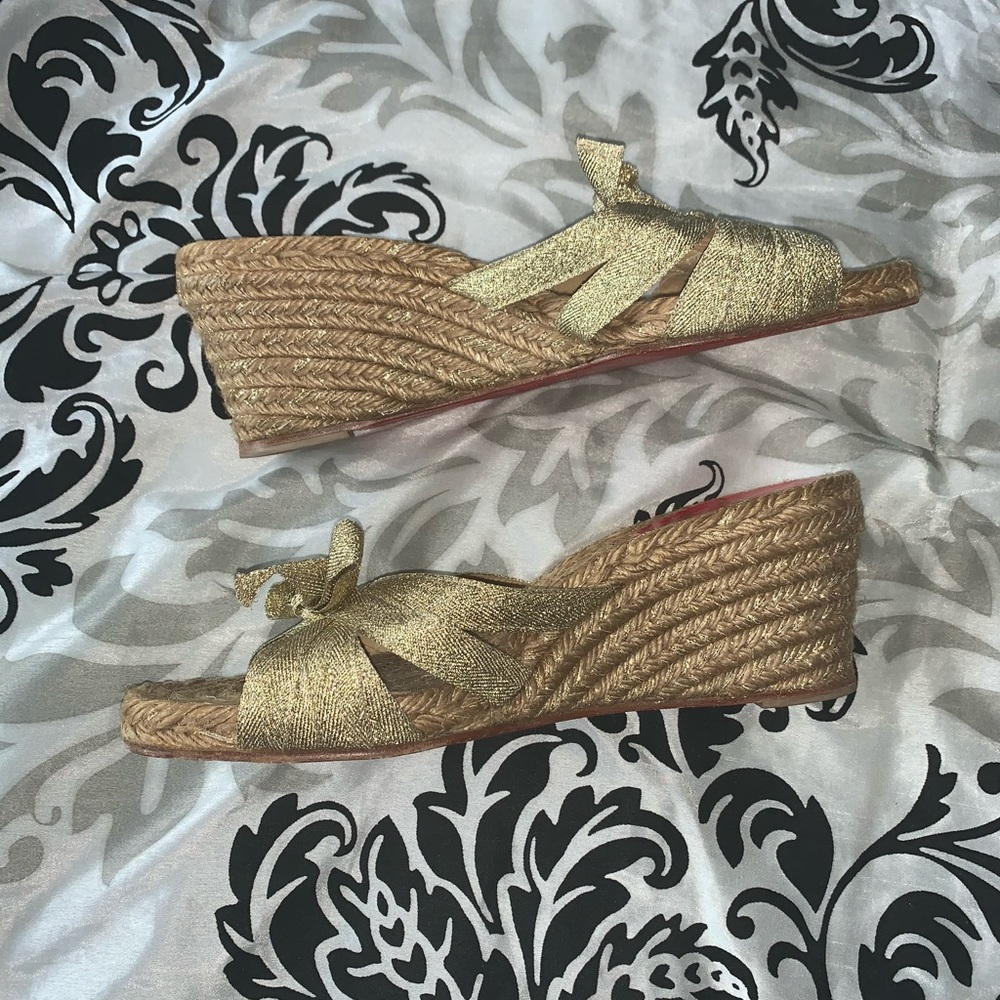 👠 Christian Louboutin wedges 👠
